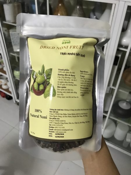 Trái nhàu sấy khô Noni 500 gr Đà Nẵng